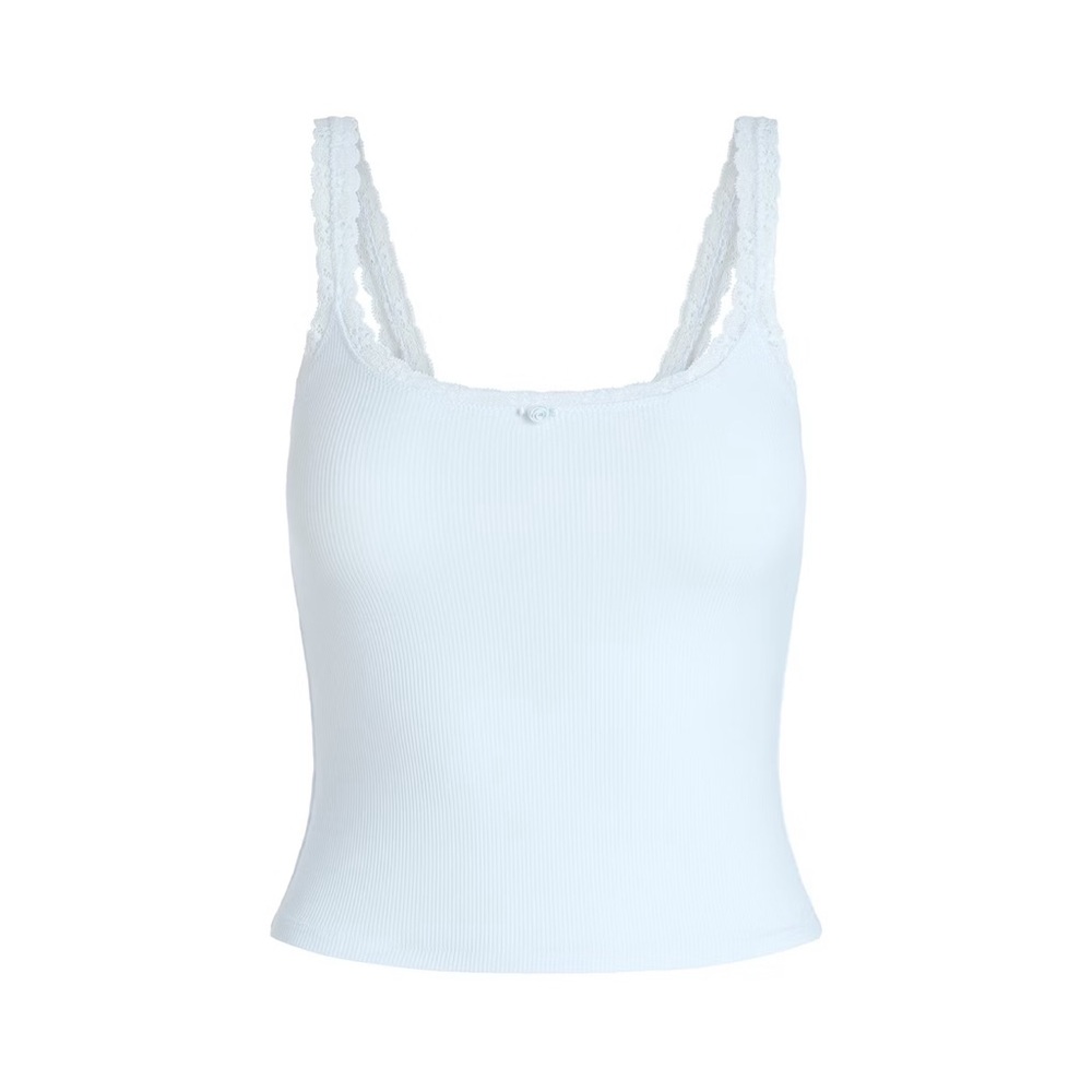 SKIMS Soft Lounge Lace Cami Tank
